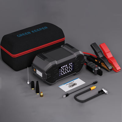 8.0L Benzine Portable Power Bank Multi-fonctionnelle Auto Saut de démarreur avec compresseur d'air Pour toutes les voitures