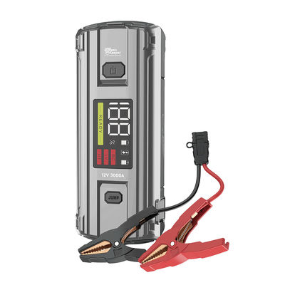 Gardien vert 2024 3000A 12V Portable démarreur de saut 20000mAh/74Wh Capacité des pinces intelligentes