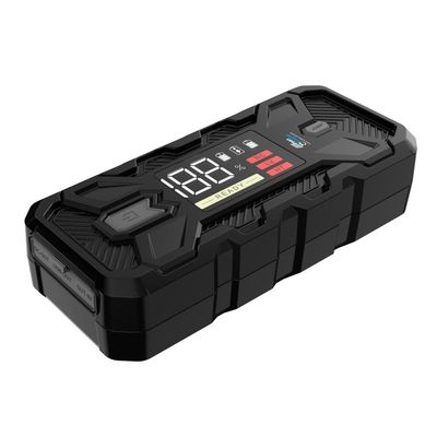 Banque d'alimentation et lampe de poche à LED Gardien vert 2024 3000A 20000mAh High Power Car Jump Starter
