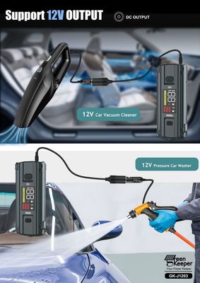 Batterie de voiture Jump Starter UltraSafe Super Capacitor 3000A Power Bank pour les véhicules