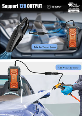 QC 18W Entrée GreenKeeper UltraSafe Super Condensateur 2000A Batterie démarreur avec lumière LED