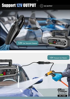 Adapté aux véhicules et camions 12V 24V 4000A batterie booster pack démarreur de saut portable