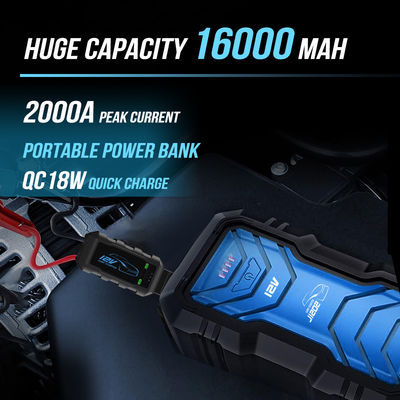12V 24V 2000A démarreur à batterie pour véhicules camion voiture résistance aux températures extrêmes