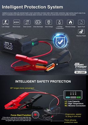 20000mAh Type C Port Car Jumper batterie de la centrale électrique pour tous vos besoins d'urgence