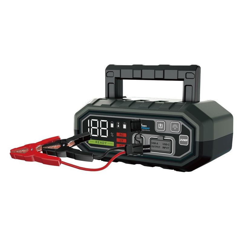 GreenKeeper UltraSafe à haute décharge 4000A Meilleur démarreur de batterie de voiture pour véhicules